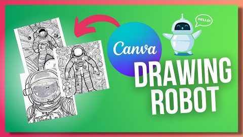 Ready or Not? Making KDP Coloring Book Images with Canva AI Image Generator