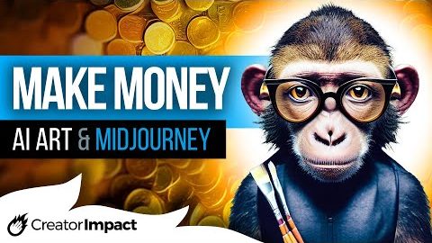 Guide to Make Money with Midjourney AI Art!