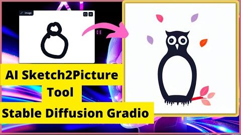Build Free AI Sketch2Picture Tool using Stable Diffusion & Gradio