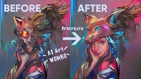[Procreate]  Transform AI art to MASTERPIECE!