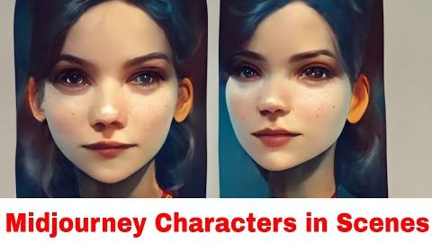 Midjourney v3 Tip – Putting characters into your scenes