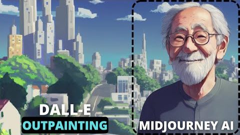 Outpainting Midjourney images using DALL E – [AI Art Tutorial]