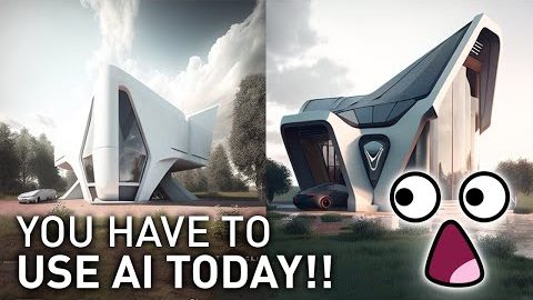 How to use AI in your Architectural design process 🤖 Midjourney vs DALL-E which one is better?