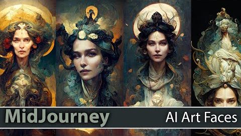 Midjourney and Faces [Version 3]  How to get the best face in your AI Art