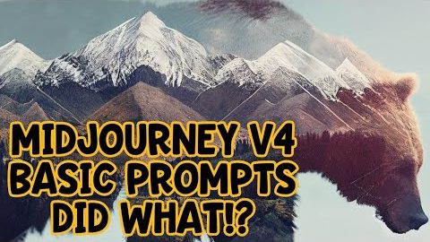 Mind Blowing Midjourney V4 Basic Prompts – How Can You Possibly Afford To Ignore These!?