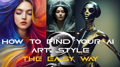How to find your Ai Art Style: THE EASY WAY