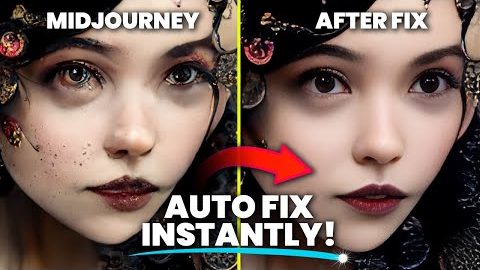 Midjourney Face Restoration Fixer Tool – Easy & Free!