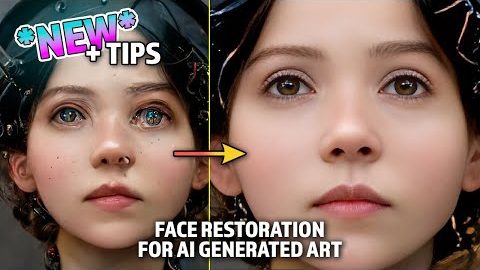 Free AI Tool to Fix/Restore Faces for DALL-E 2/Midjourney/Stable Diffusion